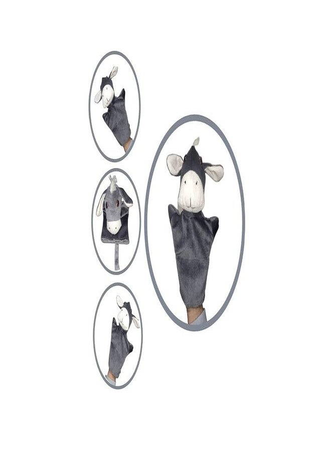 VARUSH Animal & Bird Hand Puppets Set of 10 - Plush Finger & Hand Puppets for Kids, Toddler, Preschool | Educational Storytelling Toy - Pig, Dog, Duck, Rabbit, Parrot, Cat, Peacock, Fish, Hen & Donkey - Image 4